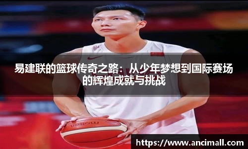 易建联的篮球传奇之路:从少年梦想到国际赛场的辉煌成就与挑战